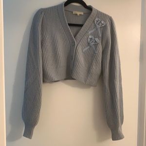 LoveShackFancy Avignon cashmere cardigan